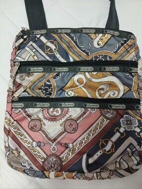 Lesportsac Printed Equestrian Pattern Crossbody Bag